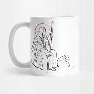 Jesus Christ Good Shepherd Mug